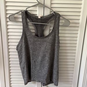 Grey lululemon swiftly tech tank top